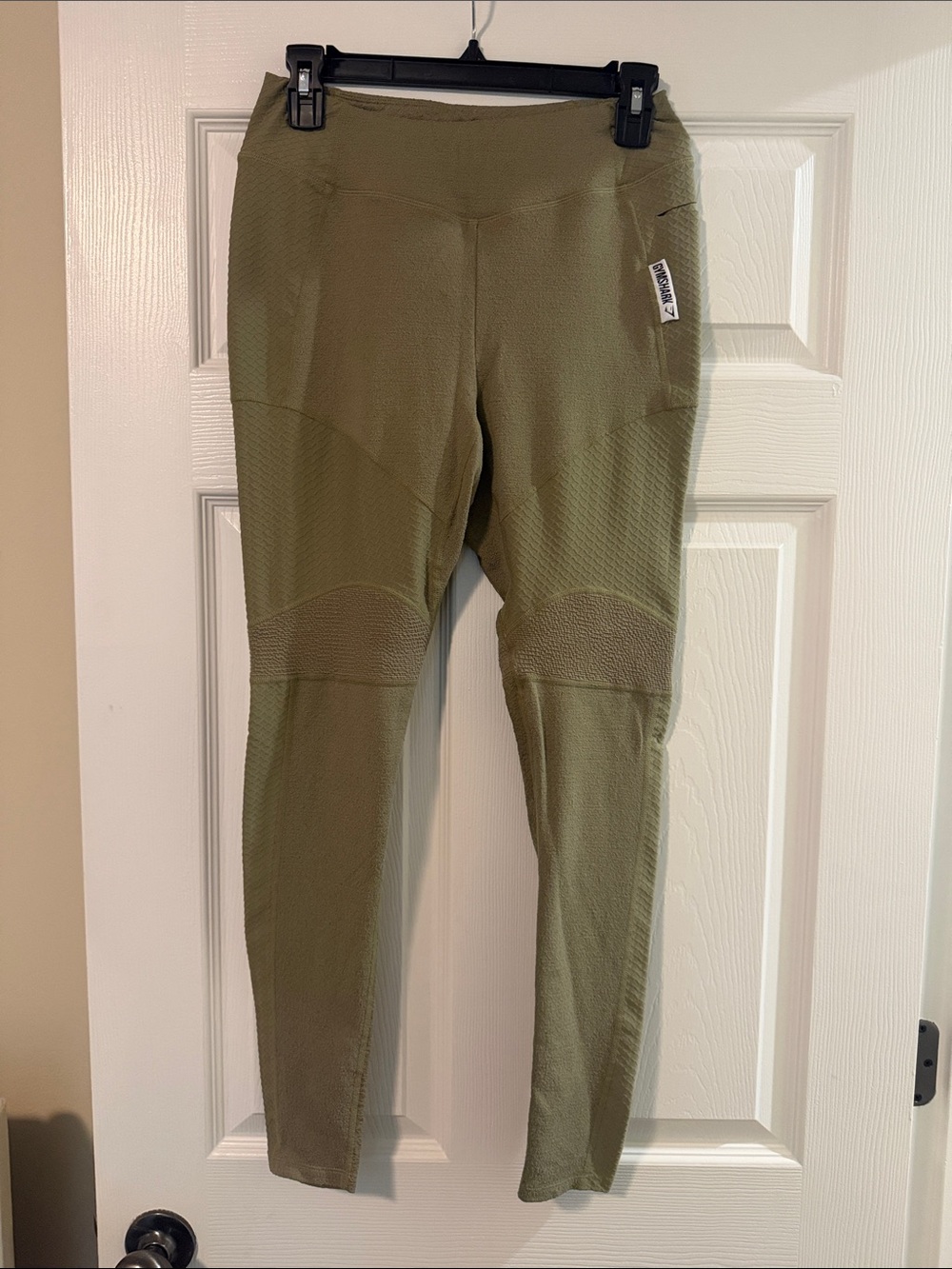 Gymshark Olive Green Kids Leggings